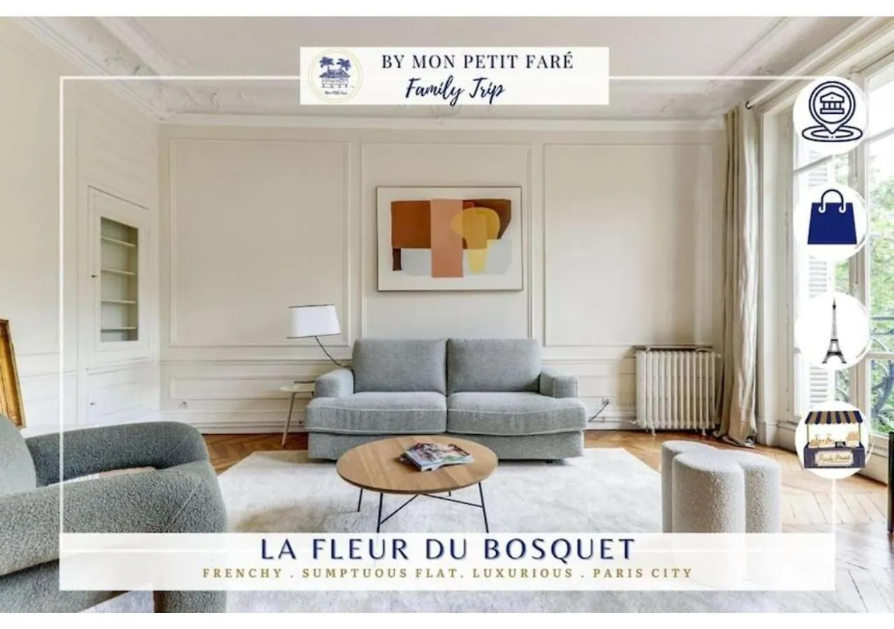 La Fleur Du Bosquet - Sumptuous- Eiffel Tower View Apartment Paris 0*,